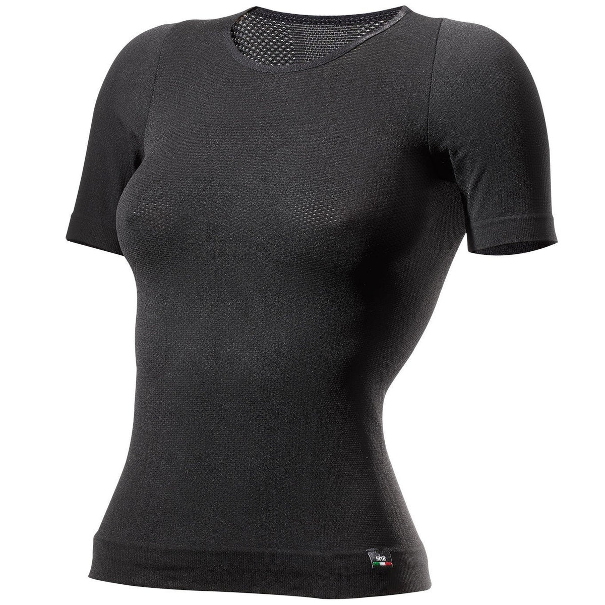 Sous-Vêtement SIXS FTS1 Femme Manches Courtes Noir