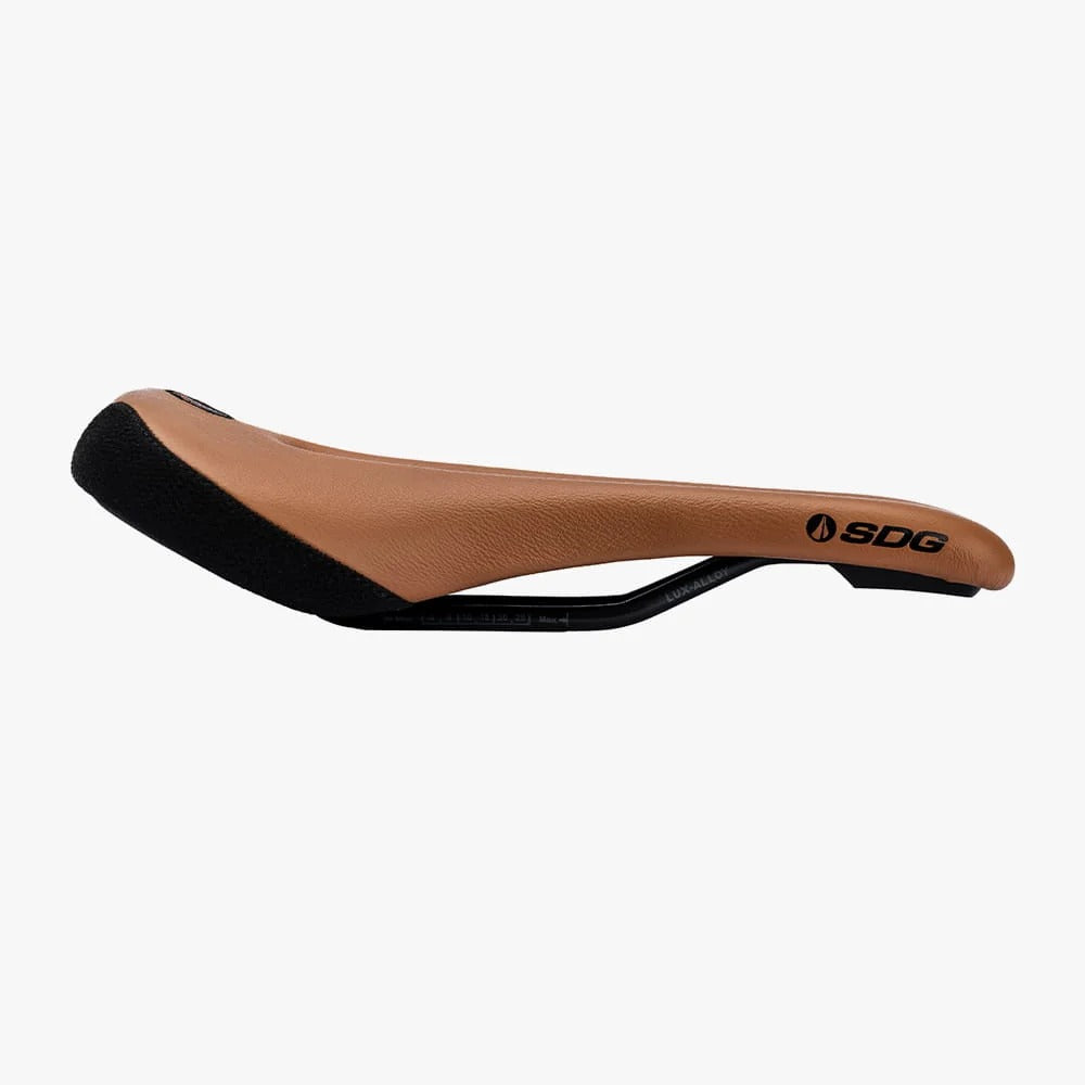 Selle SDG BEL-AIR V3 MAX Rails Lux-Alloy Cuir Marron