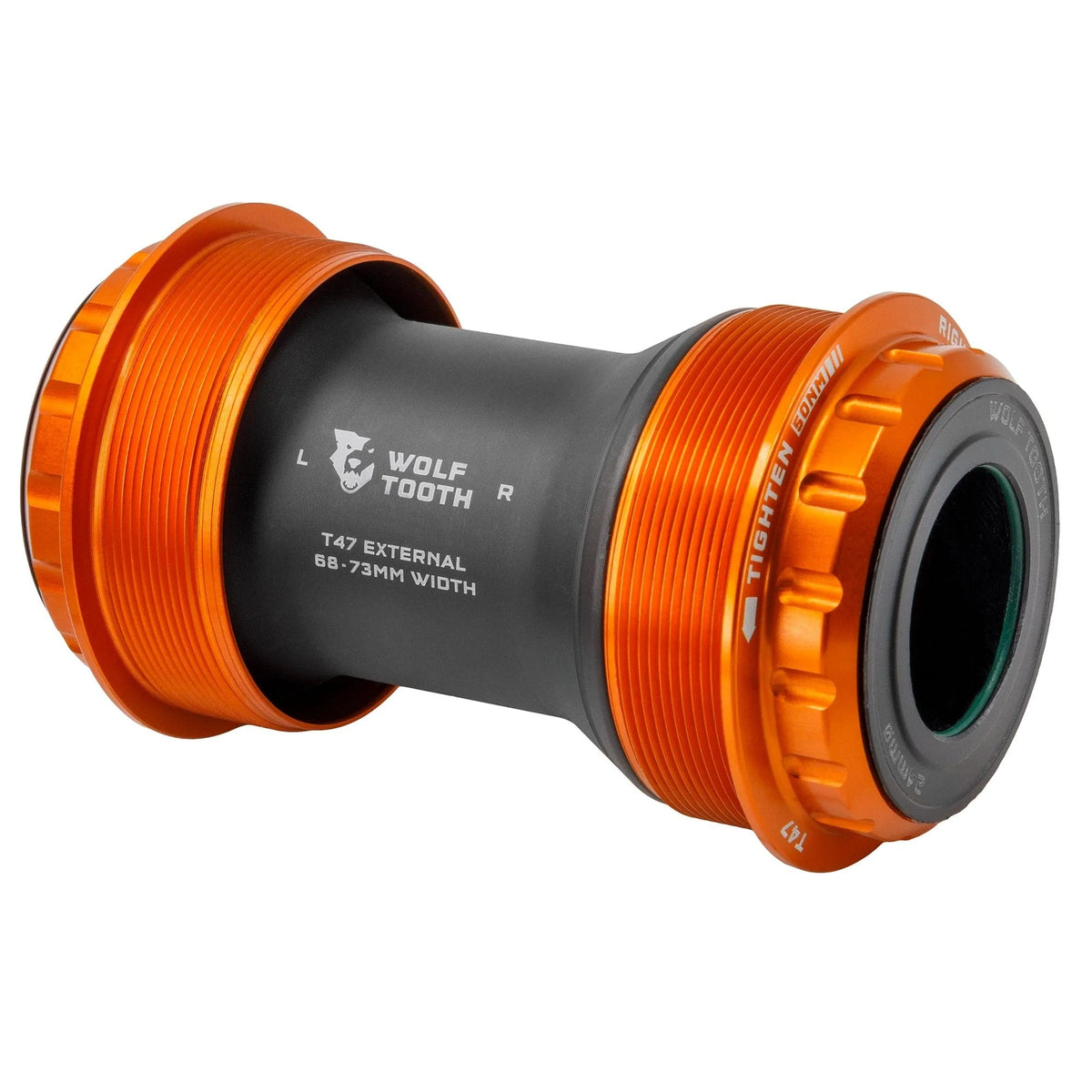 Boitier de Pédalier WOLFTOOTH T47 Externe 30mm Orange