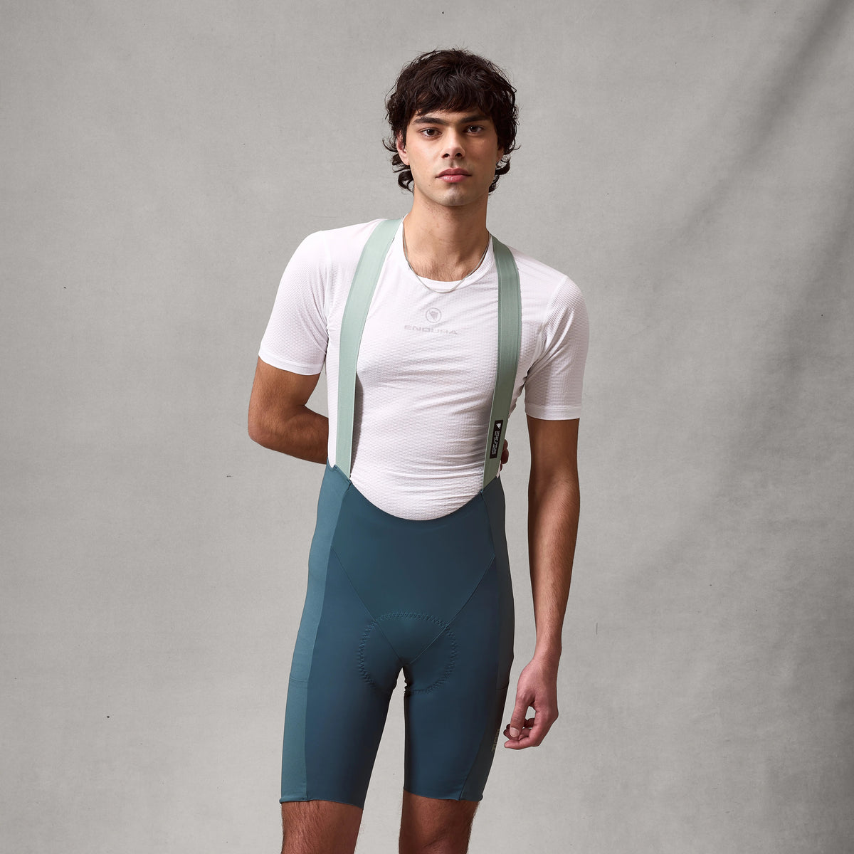 Cuissard Court à Bretelles ENDURA ALLTRACK RIDE Teal
