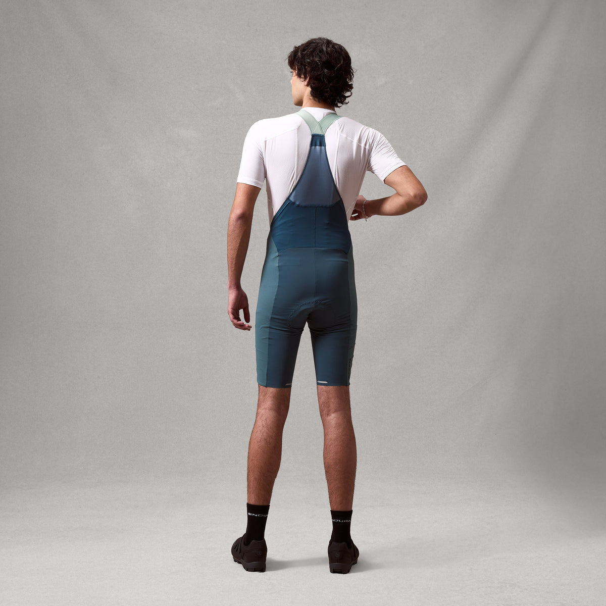 Cuissard Court à Bretelles ENDURA ALLTRACK RIDE Teal