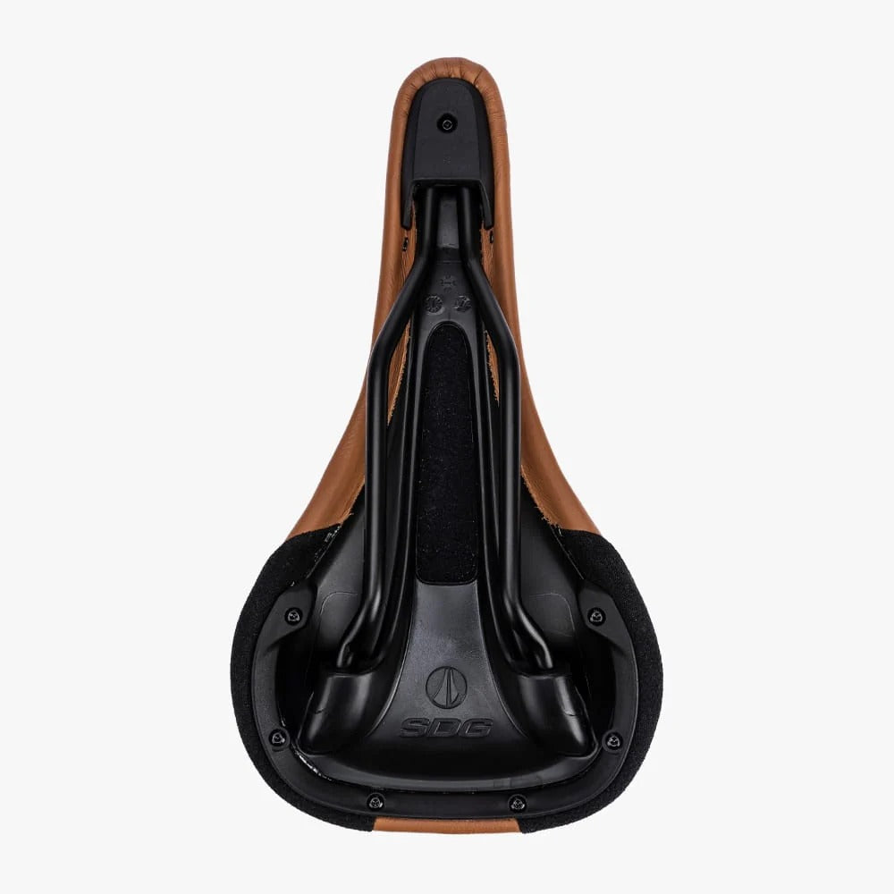 Selle SDG BEL-AIR V3 MAX Rails Lux-Alloy Cuir Marron