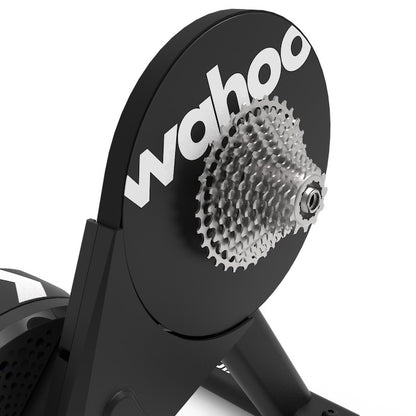 WAHOO KICKR CORE V2 — Gros plan sur la cassette montée