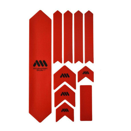 Protection Adhésive pour Cadre ALL MOUNTAIN STYLE EXTRA Rouge