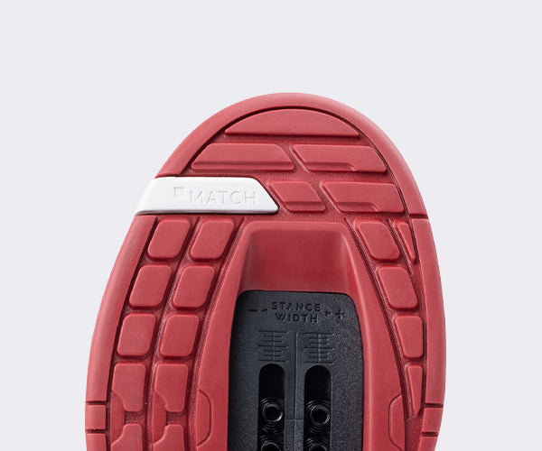 Chaussures VTT CRANKBROTHERS MALLET SPEED LACE CLIP CLASSICS EDITION Noir/Rouge