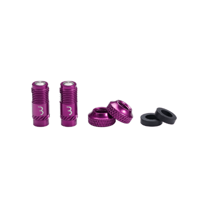 Embouts de Valves BBB CORE CAP Violet (x2)