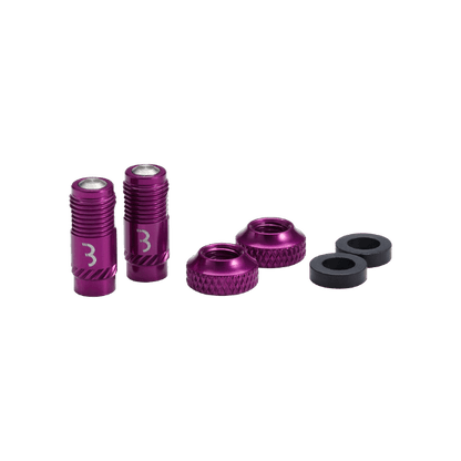 Embouts de Valves BBB CORE CAP Violet (x2)