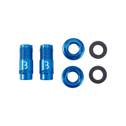 Embouts de Valves BBB CORE CAP Bleu (x2)