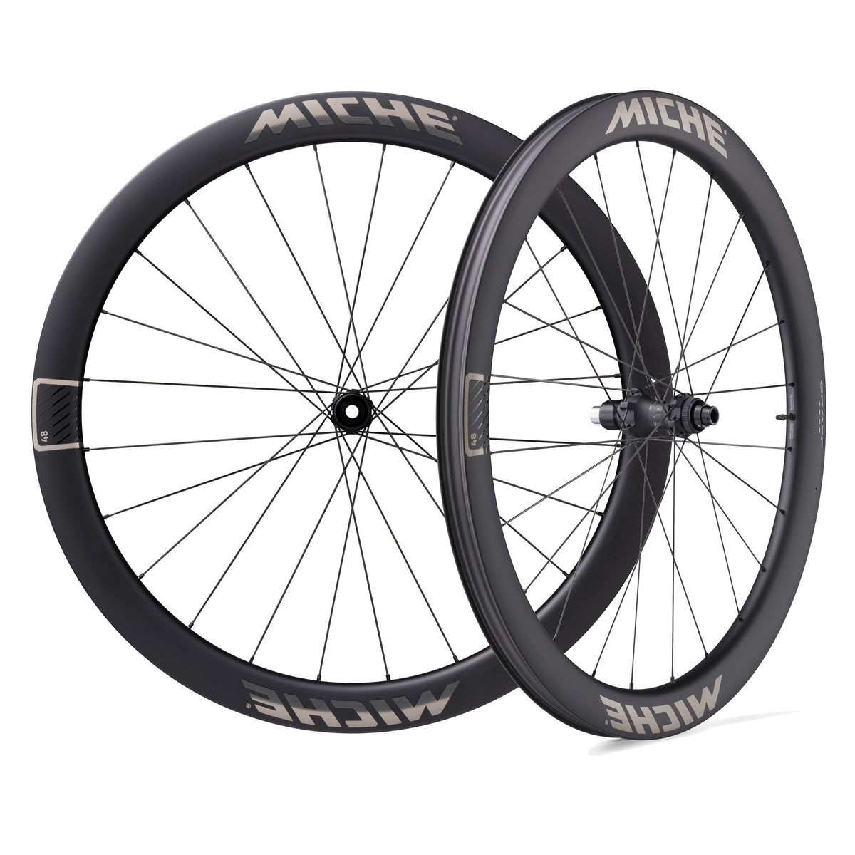 Paire de Roues MICHE GRAFF AERO 48 Tubeless Ready (Center Lock)