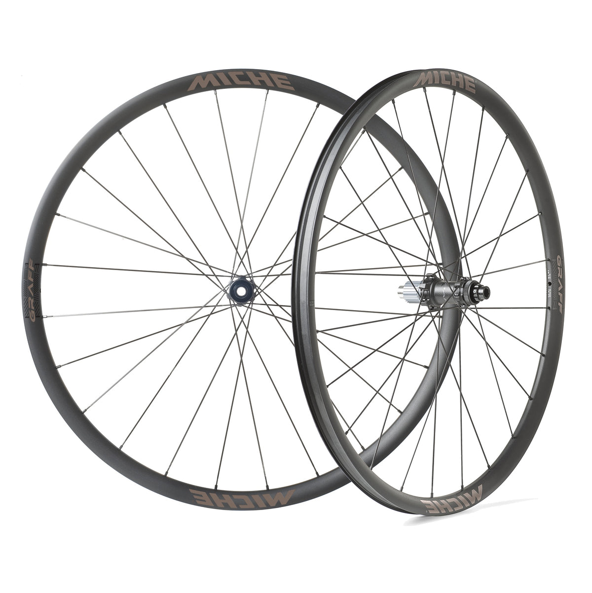 Paire de Roues MICHE GRAFF Tubeless Ready (Center Lock)