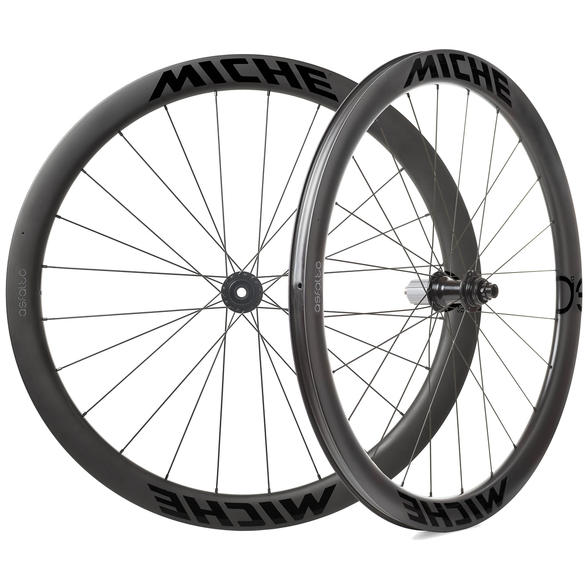 Paire de Roues MICHE ASFALTO 45 Tubeless Ready (Center Lock)