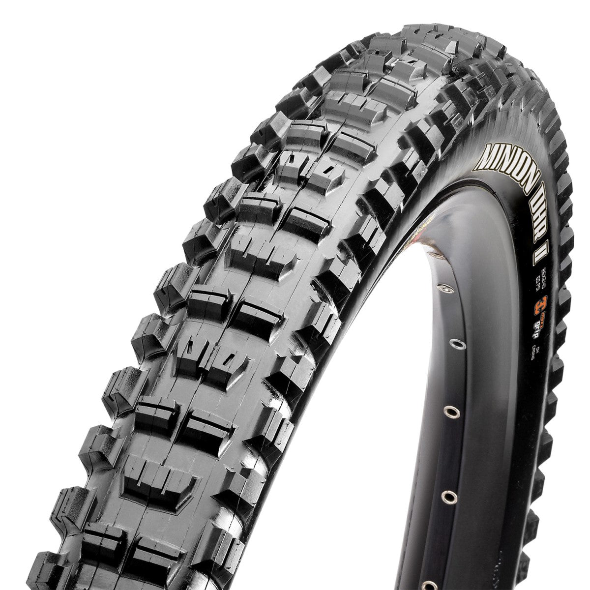 Pneu MAXXIS MINION DHR II 27.5x2.40 WT DH 3C Terra Tubeless Ready Souple Noir