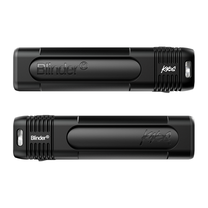 Éclairage Avant KNOG BLINDER PRO 1000 — vues du dessus et du dessous