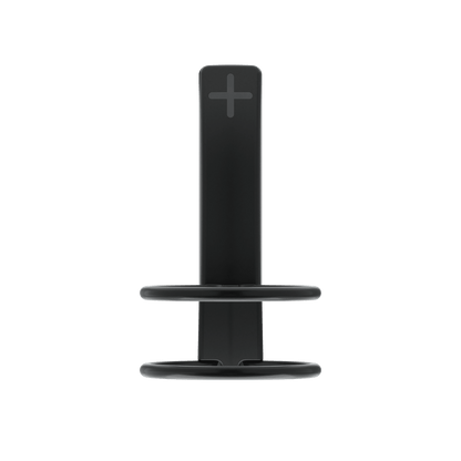 Eclairage Avant KNOG PLUS FRONT 40 Lumens Noir — connecteur USB et dos