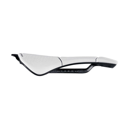 Selle PROLOGO SCRATCH M5 Rails Carbone largeur 140mm Blanc — vue complémentaire