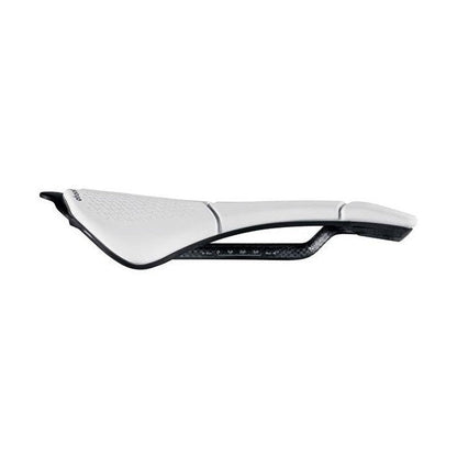 Selle PROLOGO SCRATCH M5 PAS Rails Carbone largeur 140mm Blanc — vue complémentaire
