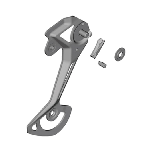 Chape de Dérailleur Arrière Externe SHIMANO RD-M8100-SGS / RX822-GS/SGS — pièce sur fond blanc