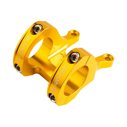 Potence BURGTEC Direct Mount MK3 Or — vue principale sur fond blanc
