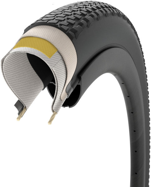 Pneu PIRELLI CINTURATO GRAVEL H High Performance Prowall 700c Tubeless Ready Classic