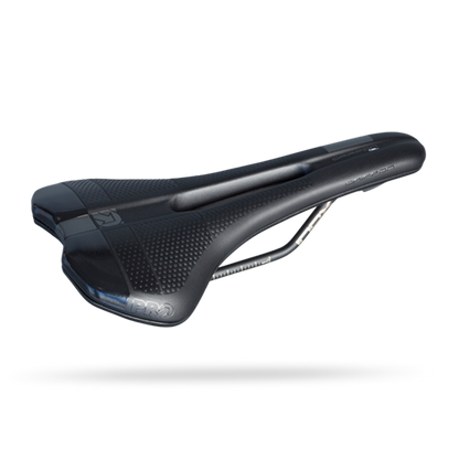 Selle PRO GRIFFON GEL 152mm Rails Inox Noir