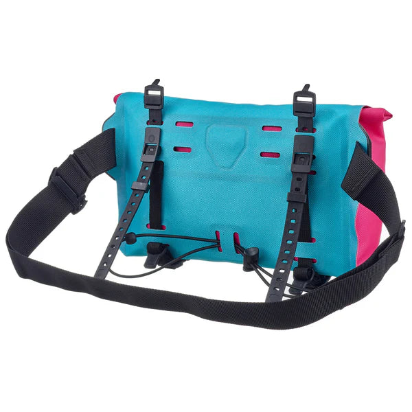 Sacoche de Guidon ORTLIEB VELO SLING 3 L Cyber Bleu/Rose