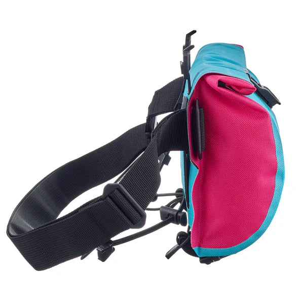 Sacoche de Guidon ORTLIEB VELO SLING 3 L Cyber Bleu/Rose