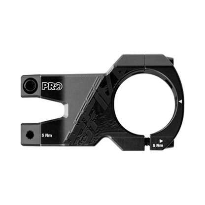Potence PRO THARSIS 3FIVE CNC 0° — vue de profil sur fond blanc