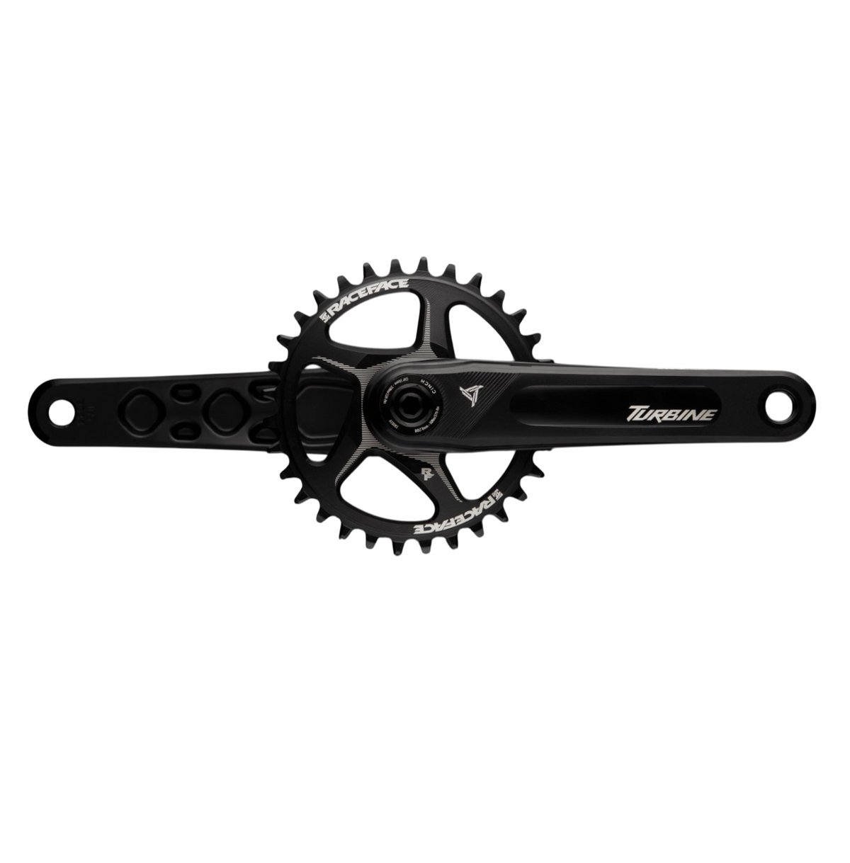 Pédalier Mono RACE FACE TURBINE CINCH Shimano 12 Vitesses