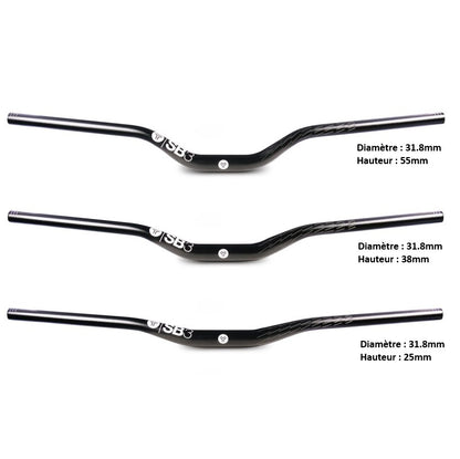 Cintre SB3 KROMA Rise 38mm 780mm Noir/Argent