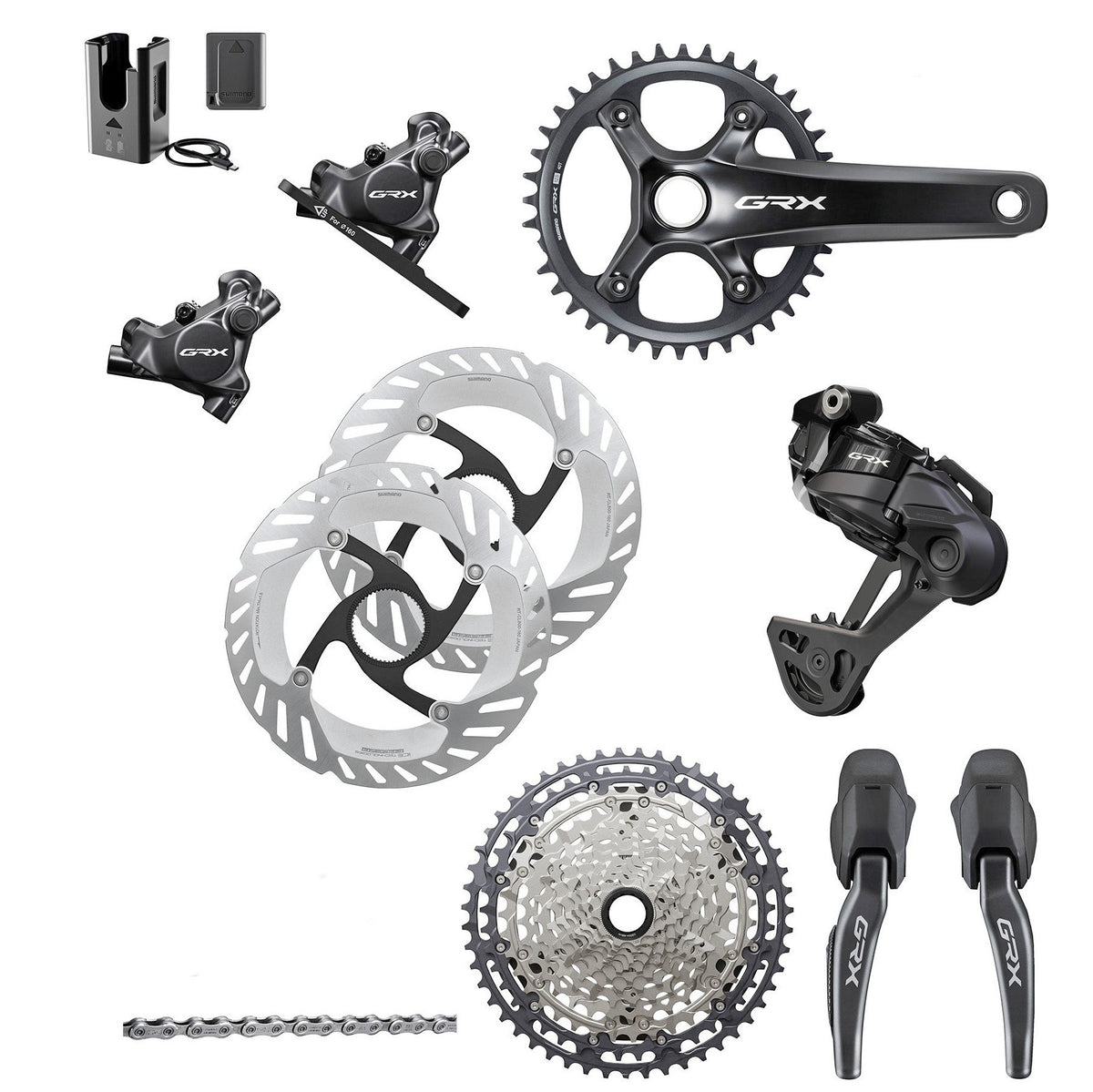 Groupe SHIMANO GRX RX827 Di2 1x12V