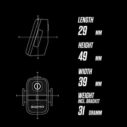 Éclairage Arrière SIGMA NYTE 10