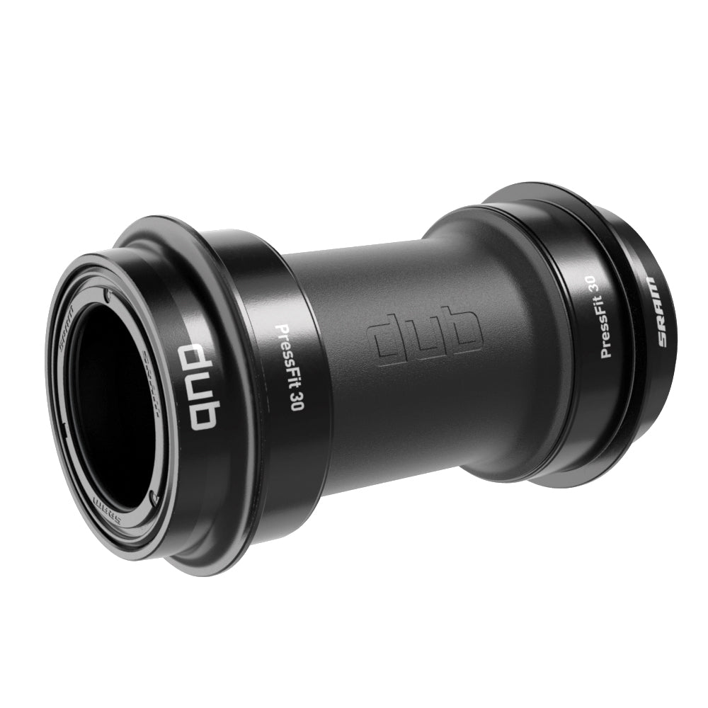 Boîtier de Pédalier SRAM DUB PF30 BBRight 79-A Road Acier — vue produit sur fond blanc