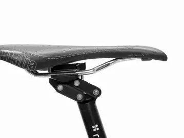 Tige de Selle Double Position REDSHIFT Noir/Rouge