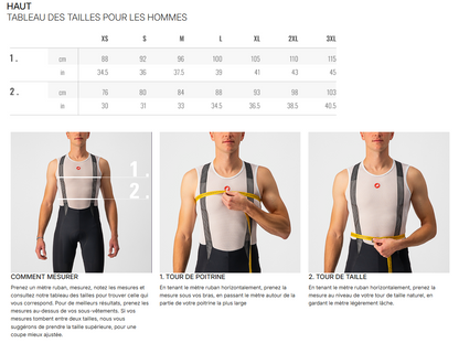 Maillot CASTELLI COMPETIZIONE THERMAL Manches Longues Ivoire