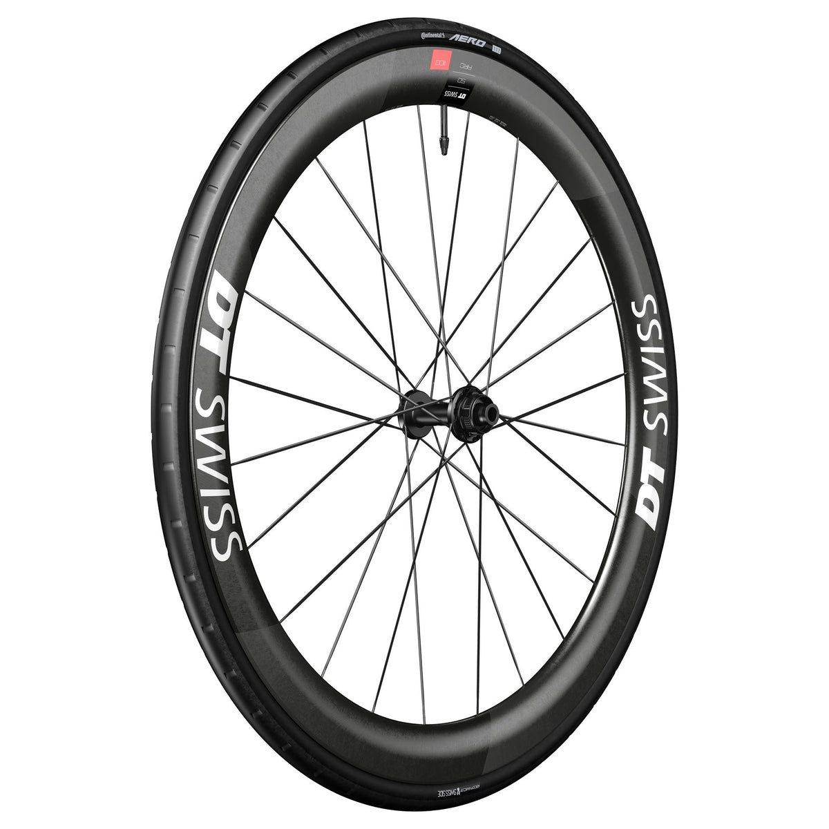 Paire de Roues DT SWISS ARC 1100 DICUT WTS SPO 50 DISC Tubeless Ready (Center Lock)
