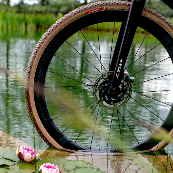 Pneu VITTORIA TERRENO PRO T60 Mixed Gravel Race 700c Tubeless Ready Souple Marron