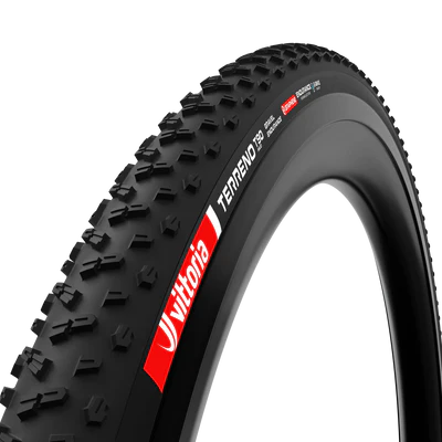 Pneu VITTORIA TERRENO T90 MUD Gravel Endurance 700x45c Tubeless Ready Souple Noir