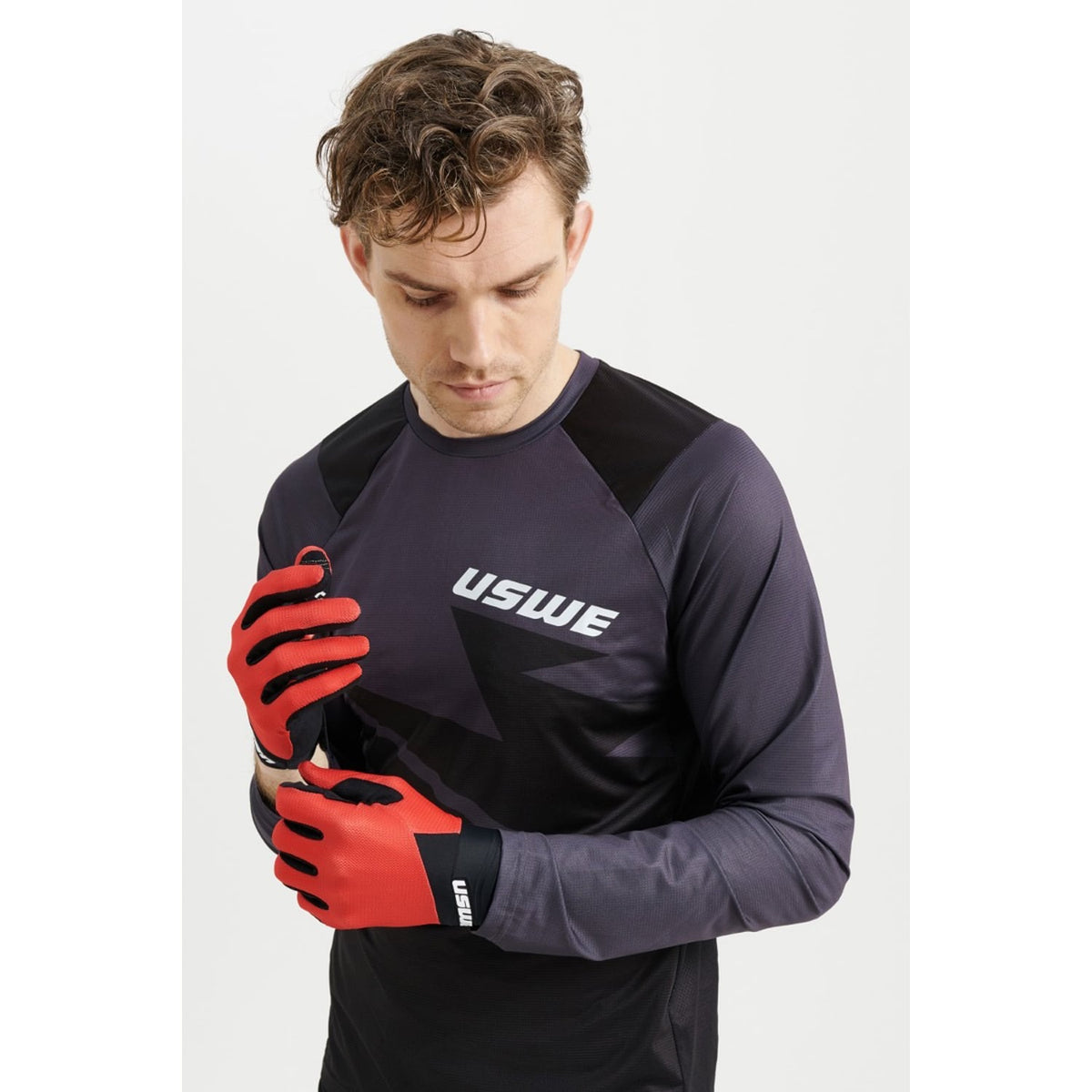Maillot USWE BERG MTB Manches Longues Noir