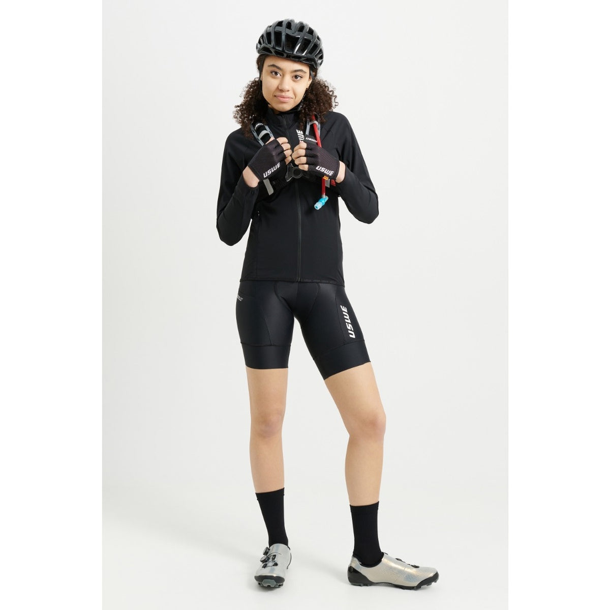 Veste USWE WIND GRAVEL Femme Noir
