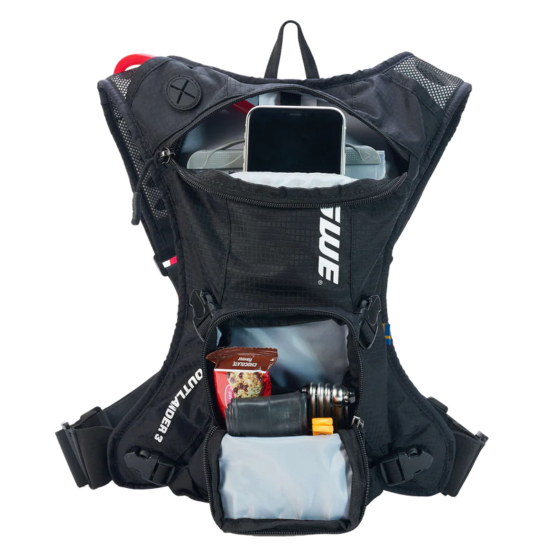 Sac d'Hydratation USWE OUTLANDER JR 3 L Enfant Noir